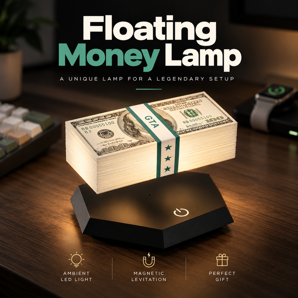 Floating Money Lamp