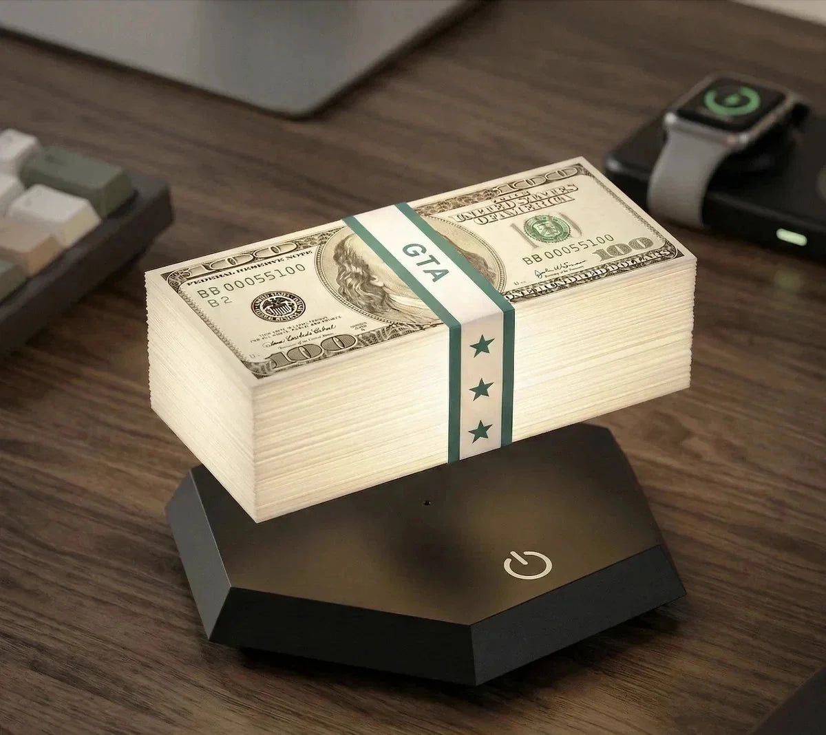 Floating Money Lamp
